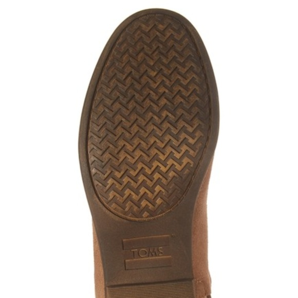 TOMs Deia Light Brown Bootie Suede Ankle Boot 7.5 - Picture 5 of 7